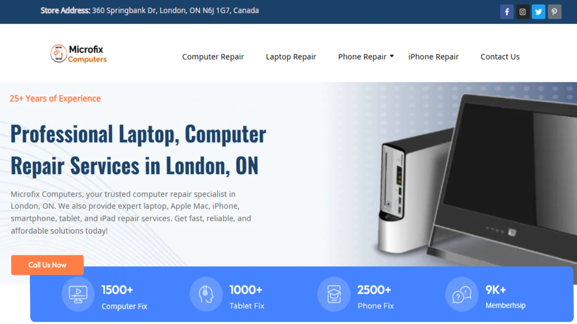 Microfix Computers SEO Project by AdYogi Agency